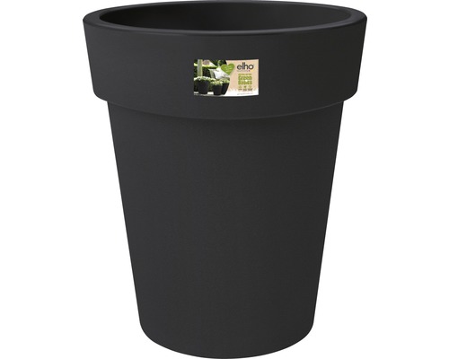 Pot de fleurs en plastique