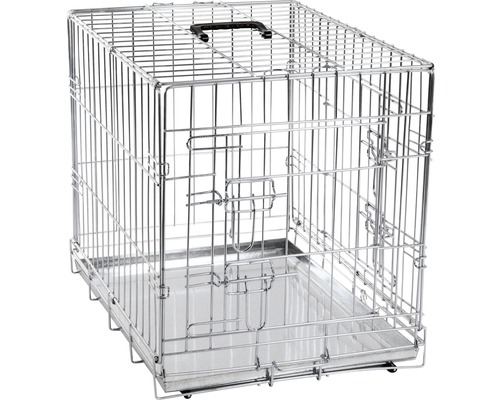 Cage de transport KARLIE double porte 77x47x54 cm-0
