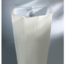 Support parapluie pour rideau de douche Kleine Wolke chromé transparent-thumb-1