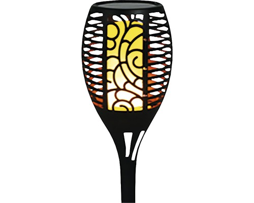 Solarleuchte mit Flammeneffekt zur Dekoration für den Aussenbereich