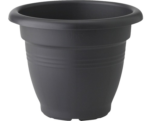 Pot de fleurs elho Green Basics Campana, plastique, Ø 29 H 23 cm, noir