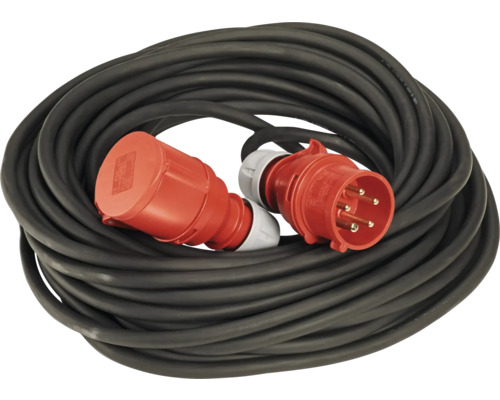 Rallonge CEE H07RN-F 5x1.5 noire 20 m Rallonge CEE H07RN-F 5x1.5 noire 20 m