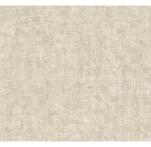 Beige Tapete mit Textiloptik