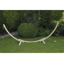 Holz Hängemattengestell im Garten