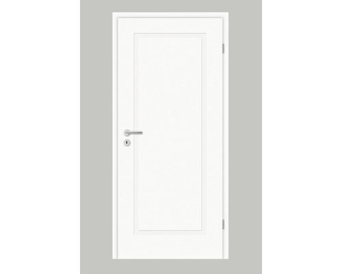Porte intérieure Pertura Mila 01 laque blanche (semblable à RAL 9010) 86,0x198,5 cm tirant droit