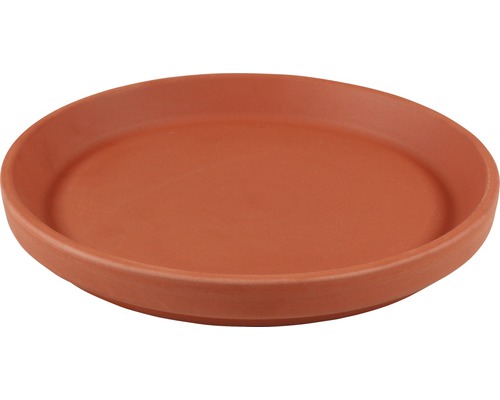 Blumentopf Untersetzer Spang XLU Ton Ø 21,9 H 3 cm terracotta-0