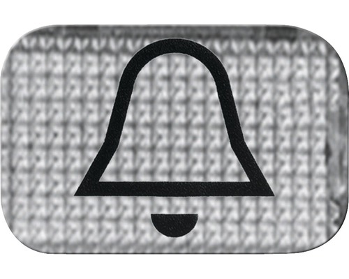 Symbole poussoir sonnette Busch-Jaeger 2145 KI Reflex SI/Duro 2000 transparent Symbole pour sonnette de porte
