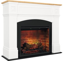 Cheminée électrique décorative avec feu simulé