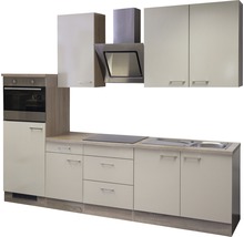 Cuisine complète Flex Well avec appareils Nepal 270 cm cachemire brillant démontée variante réversible 00011190