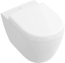 WC à cuvette profonde suspendu en céramique sanitaire avec couvercle