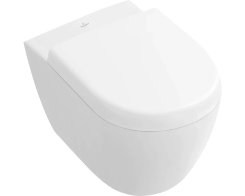 WC à cuvette profonde suspendu en céramique sanitaire avec couvercle