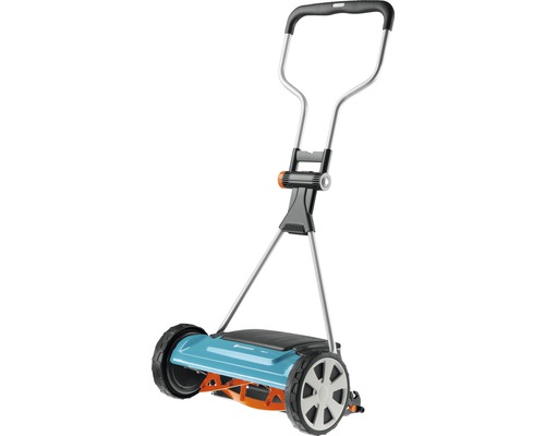 Tondeuse hélicoïdale GARDENA Comfort 400 C sans bac de ramassage Tondeuse à gazon manuelle pour l''entretien du jardin