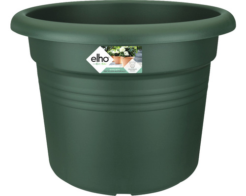 Bac à plantes elho Green Basic Cilinder en plastique Ø 64 H 48,5 cm vert