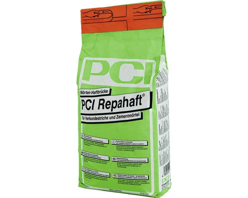 Pont d'adhérence mortier de jointoiement PCI Repahaft® pour chapes composites et mortier de ciment 5 kg