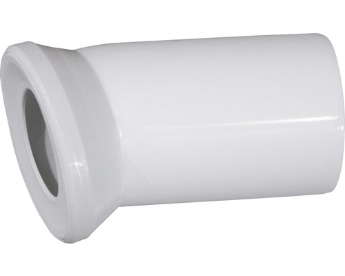 Uni-WC-Anschlußbogen 22° 110x150 mm weiß