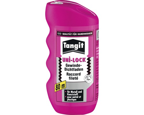 Tangit Uni-Lock Gewindedichtfaden, 80 Meter, für Metall und Kunststoff