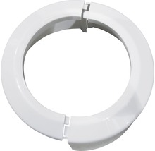 Rosace rabattable en PVC pour WC blanche-thumb-1