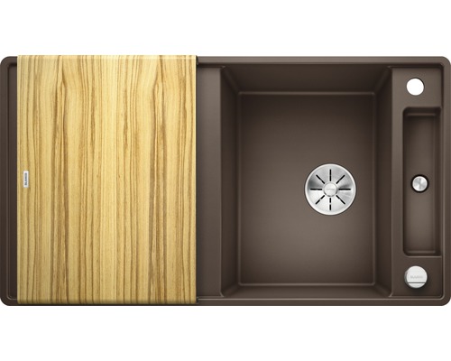 Évier avec planche à découper