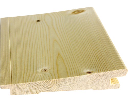 Profilé à cale pin "A/B" brut 2700 x 146 x 26 mm