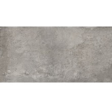 Dalle de terrasse FLAIRSTONE en grès cérame fin Loft Grey bords rectifiés 120 x 60 x 2 cm-thumb-1