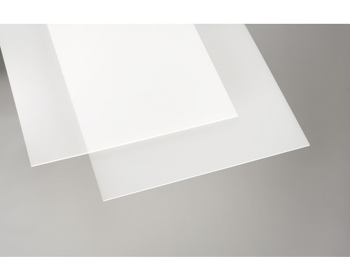 Plaque acrylique couleur 3x500x1500 mm lisse opale Deux plaques en plastique