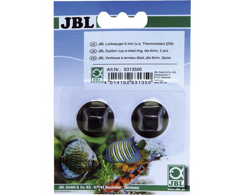 Ventouse à anneau JBL 6 mm, 2 pièces