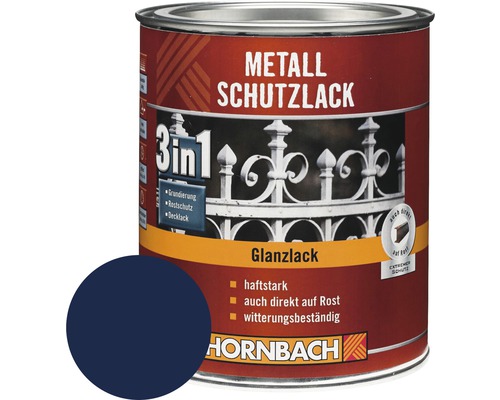 Vernis de protection pour métaux 3 en 1 en pot