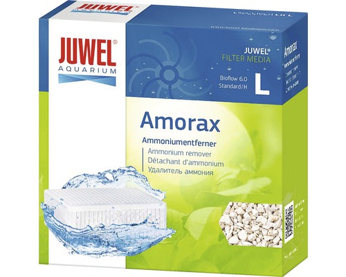 Matériau filtrant Juwel dissolvant d'ammonium Amorax L (standard) Juwel Amorax Détachant d''ammonium Matériel de filtration Emballage