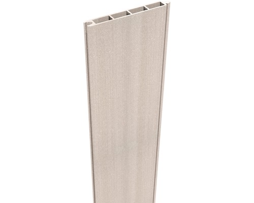 Einzelprofil GroJa Flex 15 x 180 cm sand Kunststoff Hohlkammerpaneel für den Innenbereich