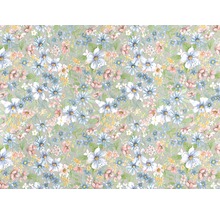 Motif fleuri avec fleurs et feuilles