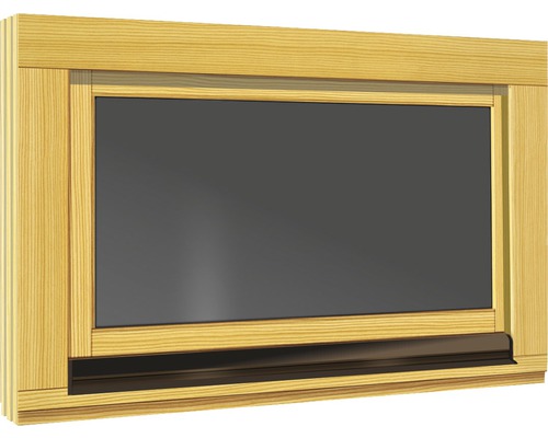 Fenêtre en bois avec vitre