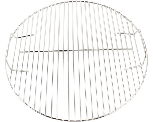 Grille à barbecue, grille caillebotis, grille à rôtir ronde Ø 44.5 cm acier inoxydable