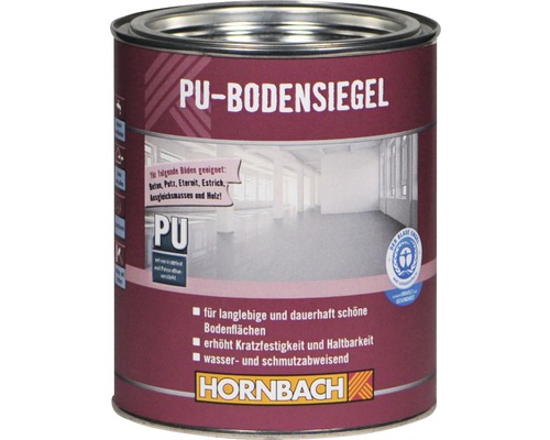 Enduction PU acrylique HORNBACH pour sol 750 ml