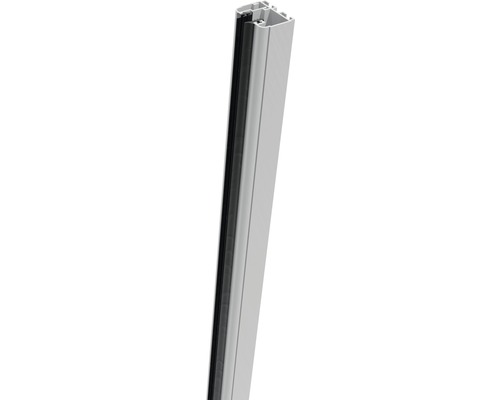Rail de serrage Belfort à droite 181 cm, argent-blanc