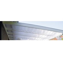 Toit de terrasse avec toit en tissu pour l''extérieur