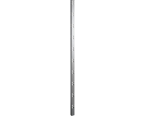 Tablette à système d'emboîtement Vario Schulte Profilé en C 42x1500x28 mm gris Küpper
