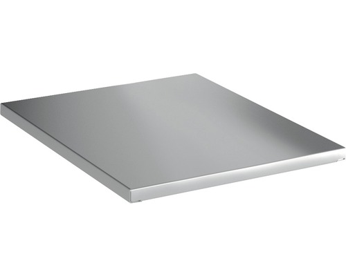 Tablette à système d'emboîtement Vario Schulte Profi 40x35 cm galvanisé Plaque carrée en acier inoxydable