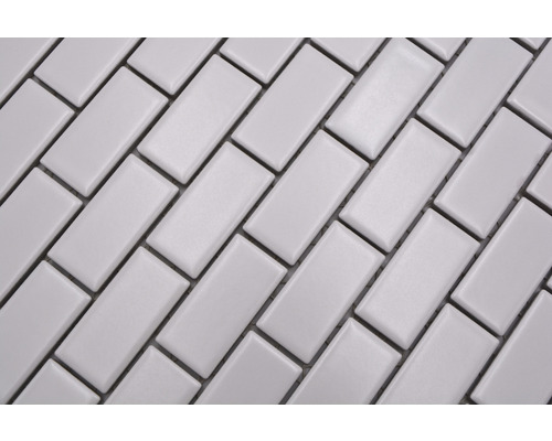 Carreaux de mosaïque rectangulaires en arrangement diagonal