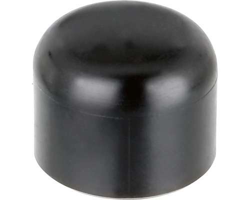 Pfostenkappe für Metallpfosten rund 34 mm schwarz