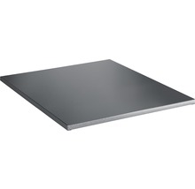 Tablette à système d'emboîtement Vario Schulte 60x50 cm gris Küpper