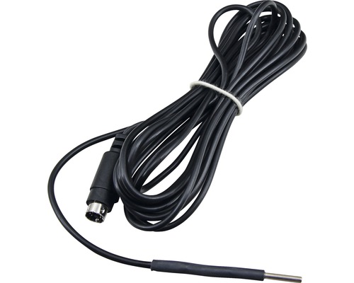 Sonde de température avec câble et connecteur