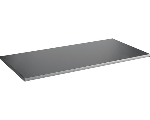 Tablette à système d'emboîtement Vario Schulte 100x35 cm gris