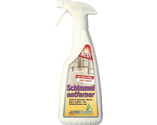 Produit anti-moisissures à base de chlore, 0,5 litre Produit anti-moisissures à base de chlore, 0,5 litre