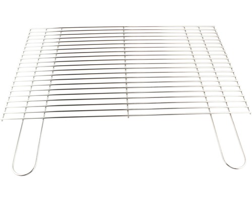 Grille à barbecue, grille caillebotis, grille à rôtir 67x54.5cm acier inoxydable