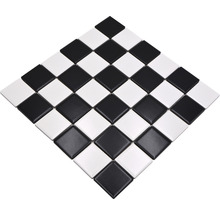 Carreaux de mosaïque carrés en damier