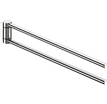 Porte-serviettes KEUCO Plan 30 cm pivotant chromé 14919010000