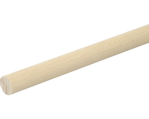 Barre ronde hêtre brut Ø 18& mm L& 1000& mm