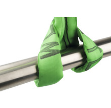 Boucle ronde Mamutec verte 35 mm x 2 m