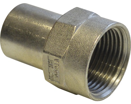 Raccord à compression Viega Sanpress pièce d'insertion 28mmx1" filetage extérieur inox 436759