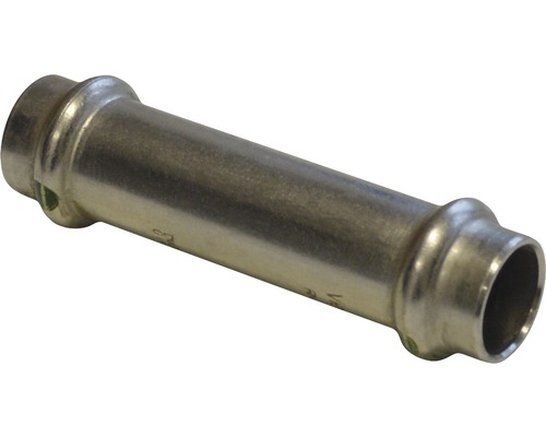 Raccord à compression Viega Sanpress manchon coulissant 42mm inox 436421 Raccord à sertir en métal pour raccord de tuyau